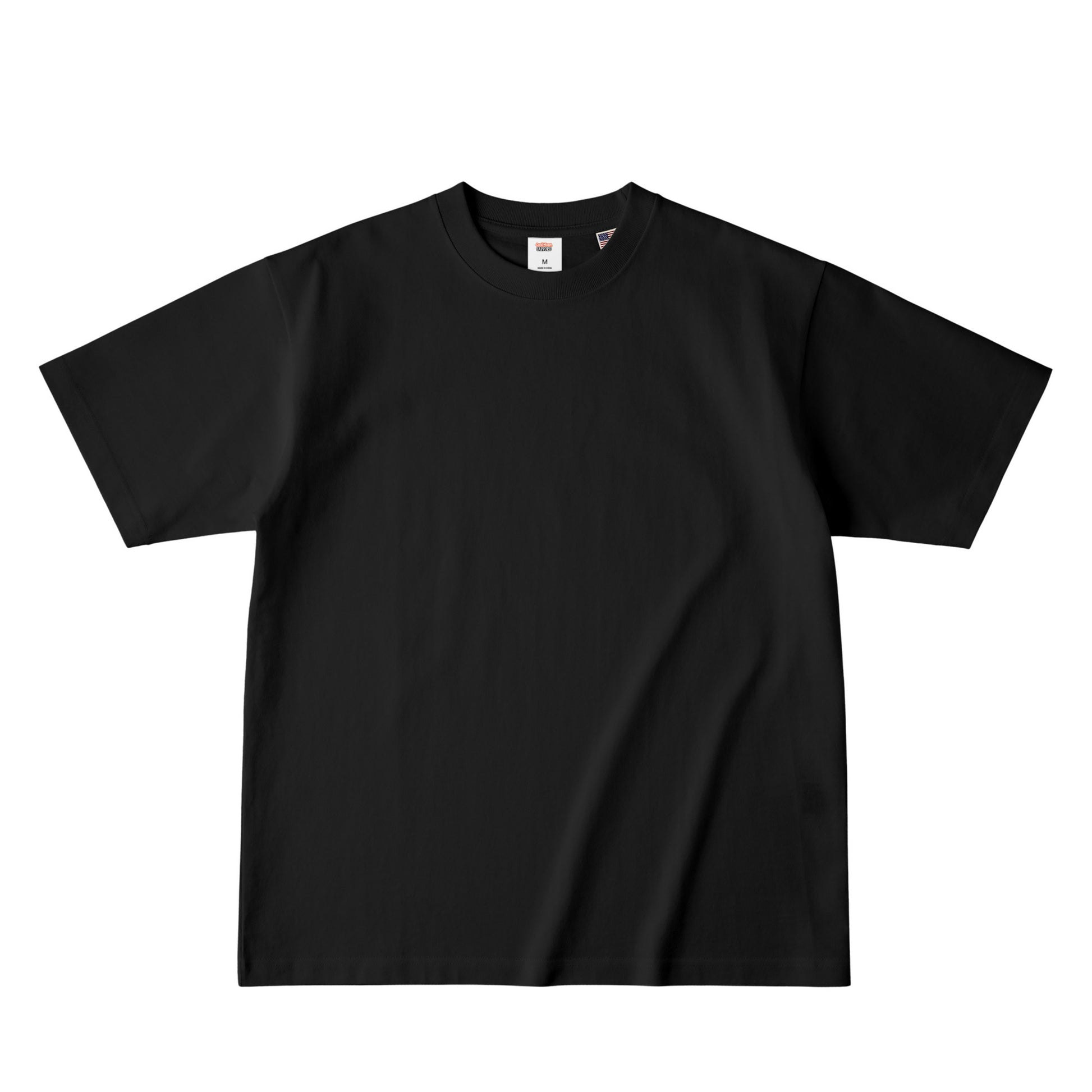 USAコットンTシャツ プリント無 deep-black image