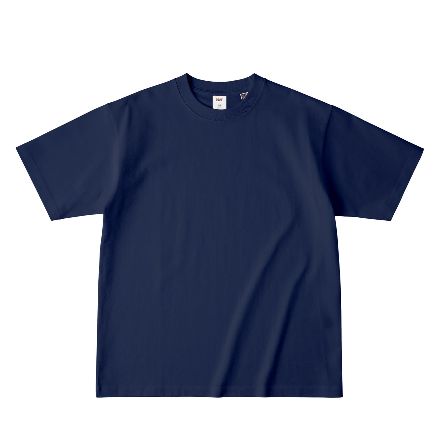 USAコットンTシャツ プリント無 navy image
