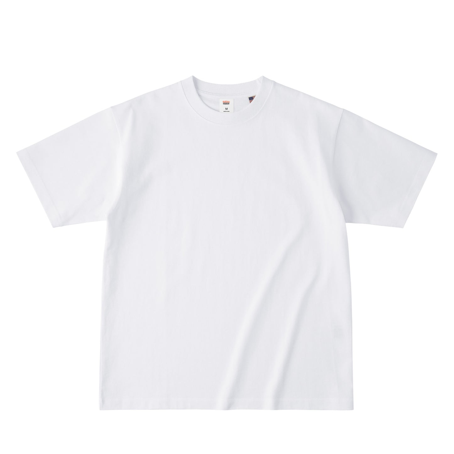 USAコットンTシャツ プリント無 white image