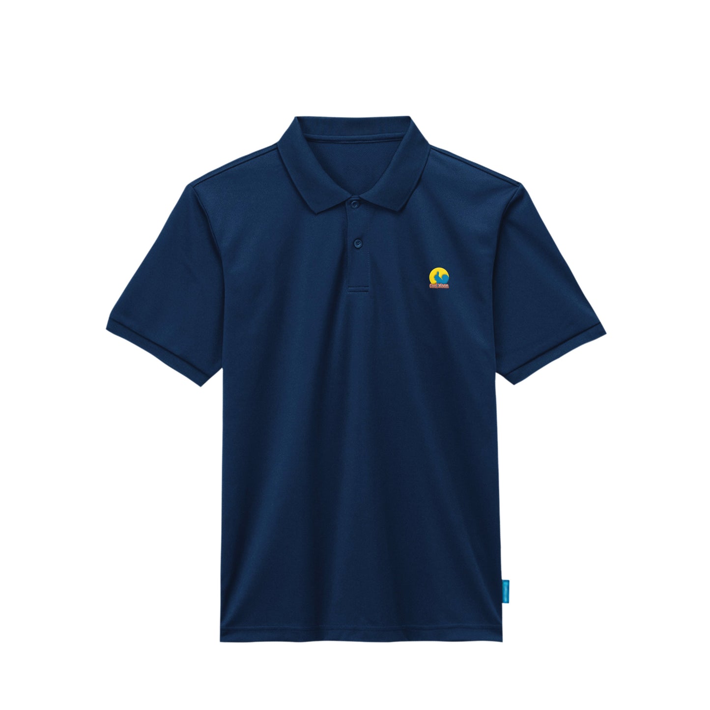 ポロシャツ ロゴ(クールコア素材) navy image