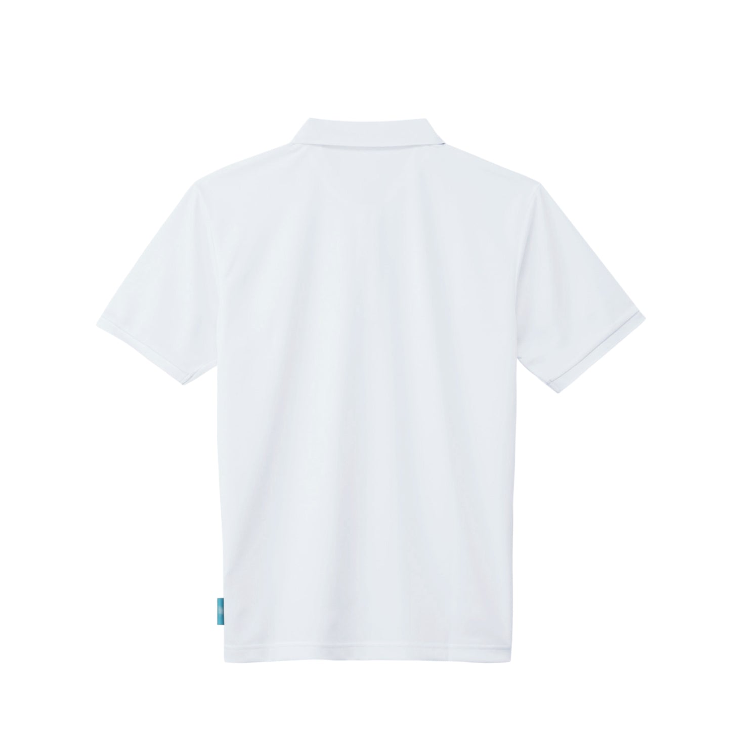 ポロシャツ ロゴ(クールコア素材) white image