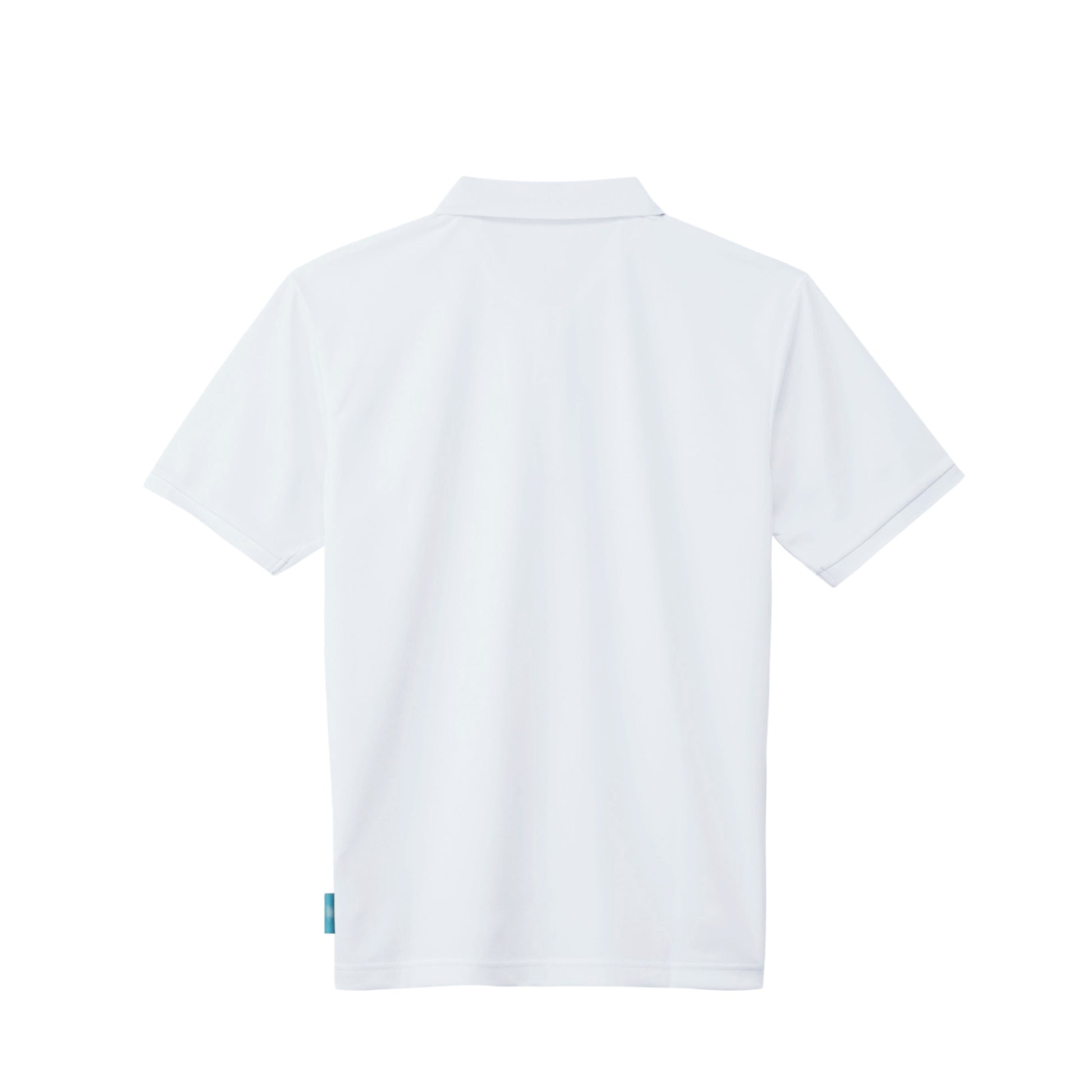 ポロシャツ ロゴ(クールコア素材) white image