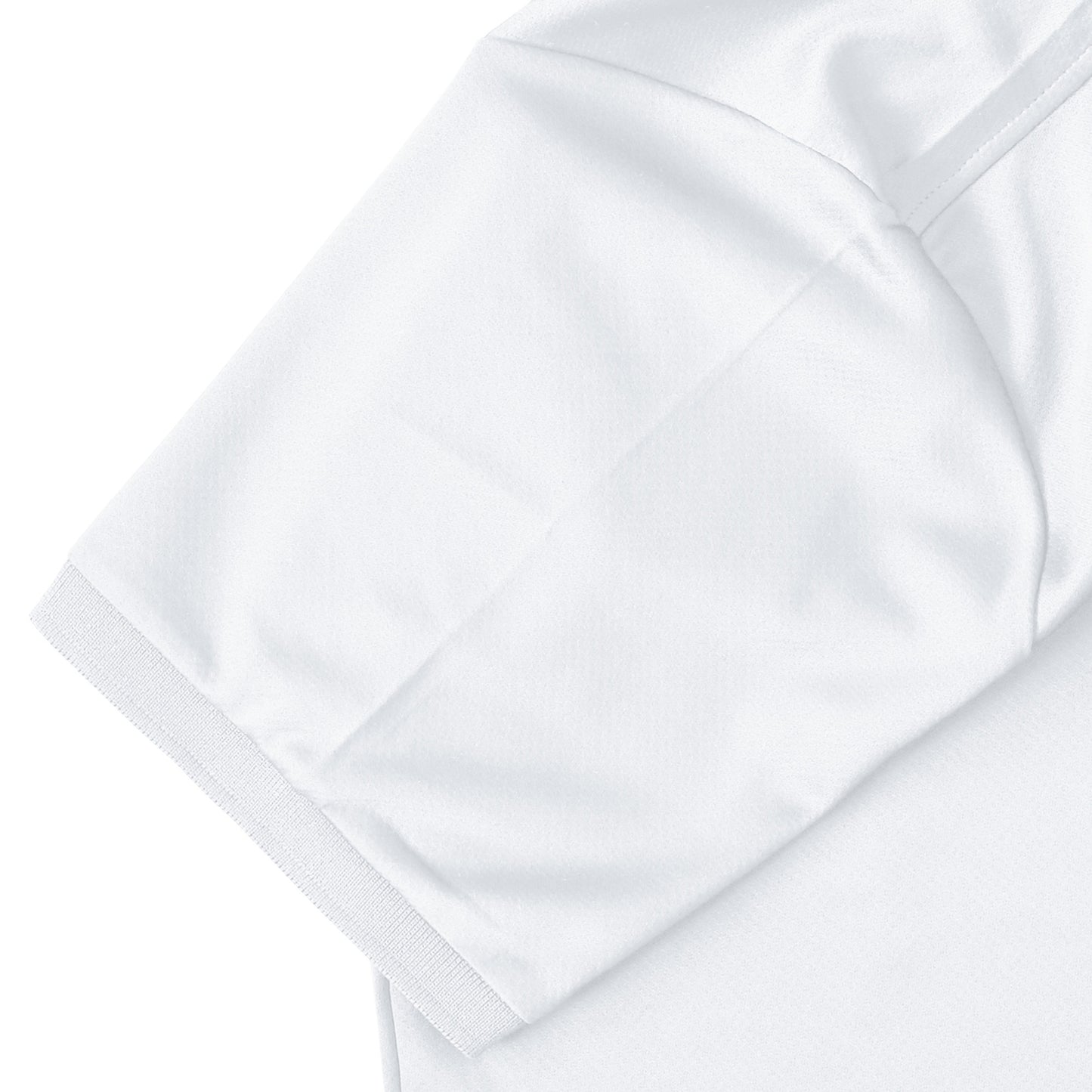 ポロシャツ ロゴ(クールコア素材) white image