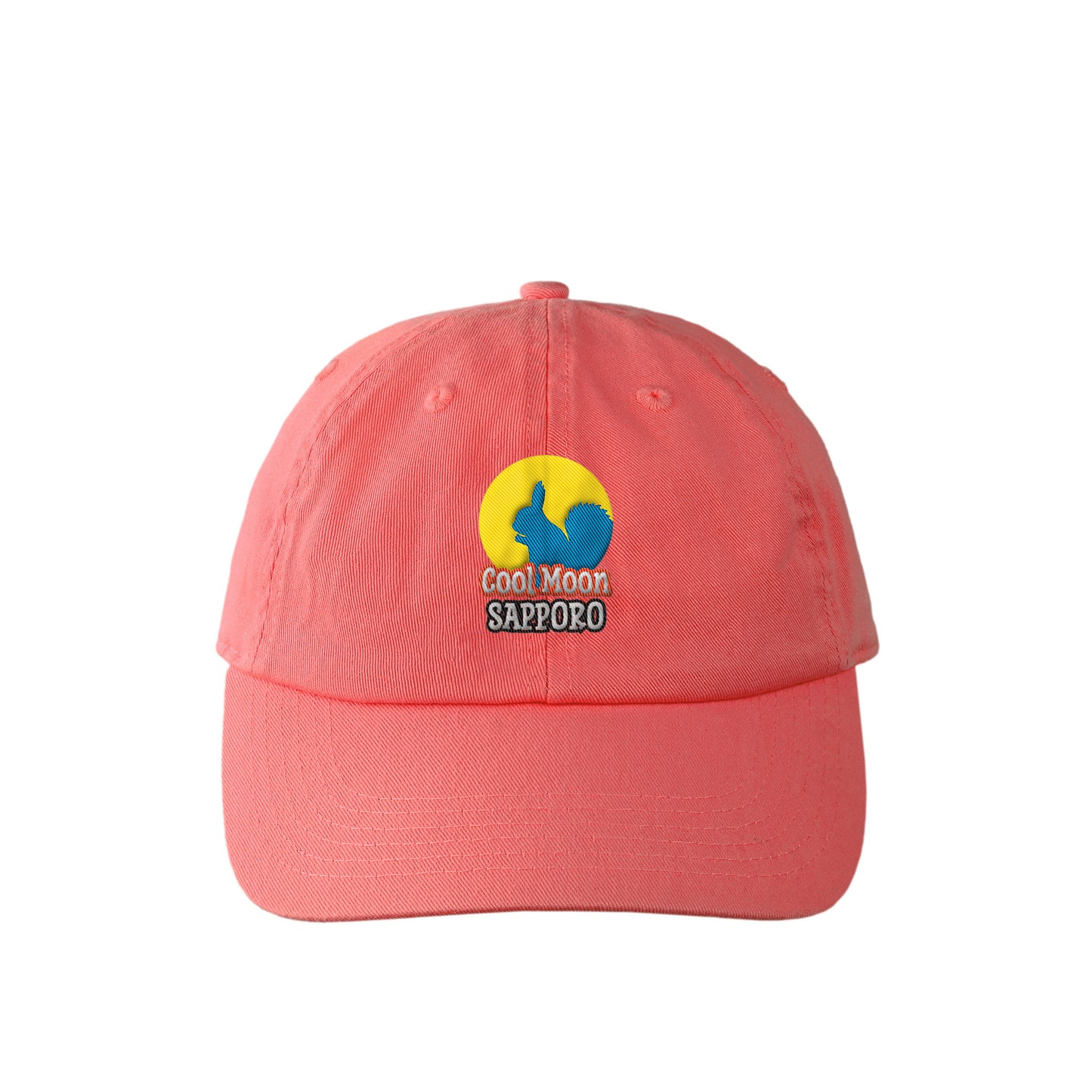 ベースボールキャップ ロゴ coral image