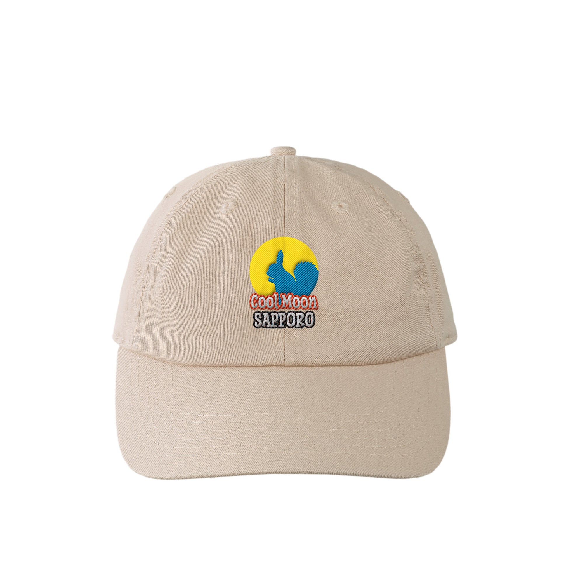 ベースボールキャップ ロゴ khaki image