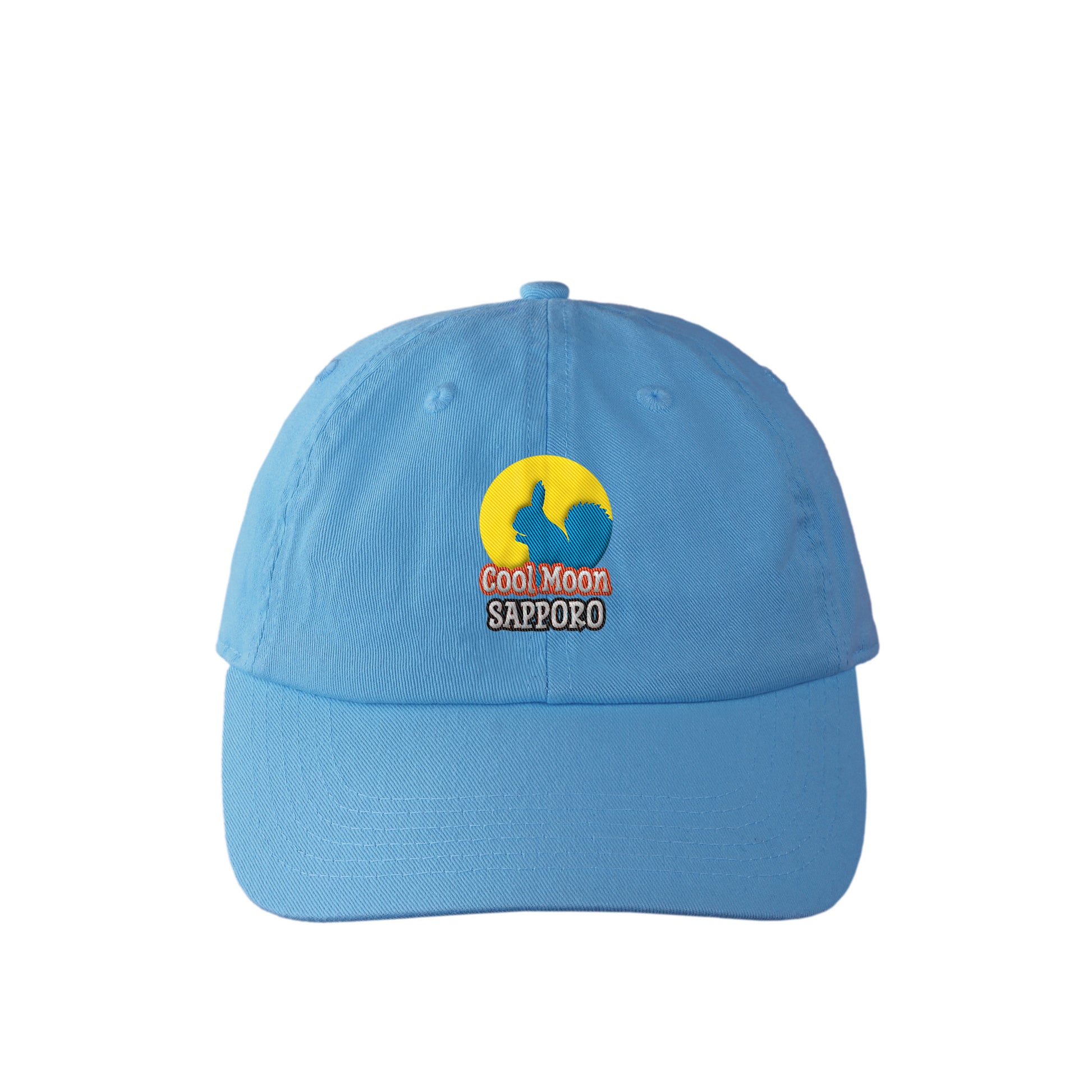 ベースボールキャップ ロゴ sky-blue image