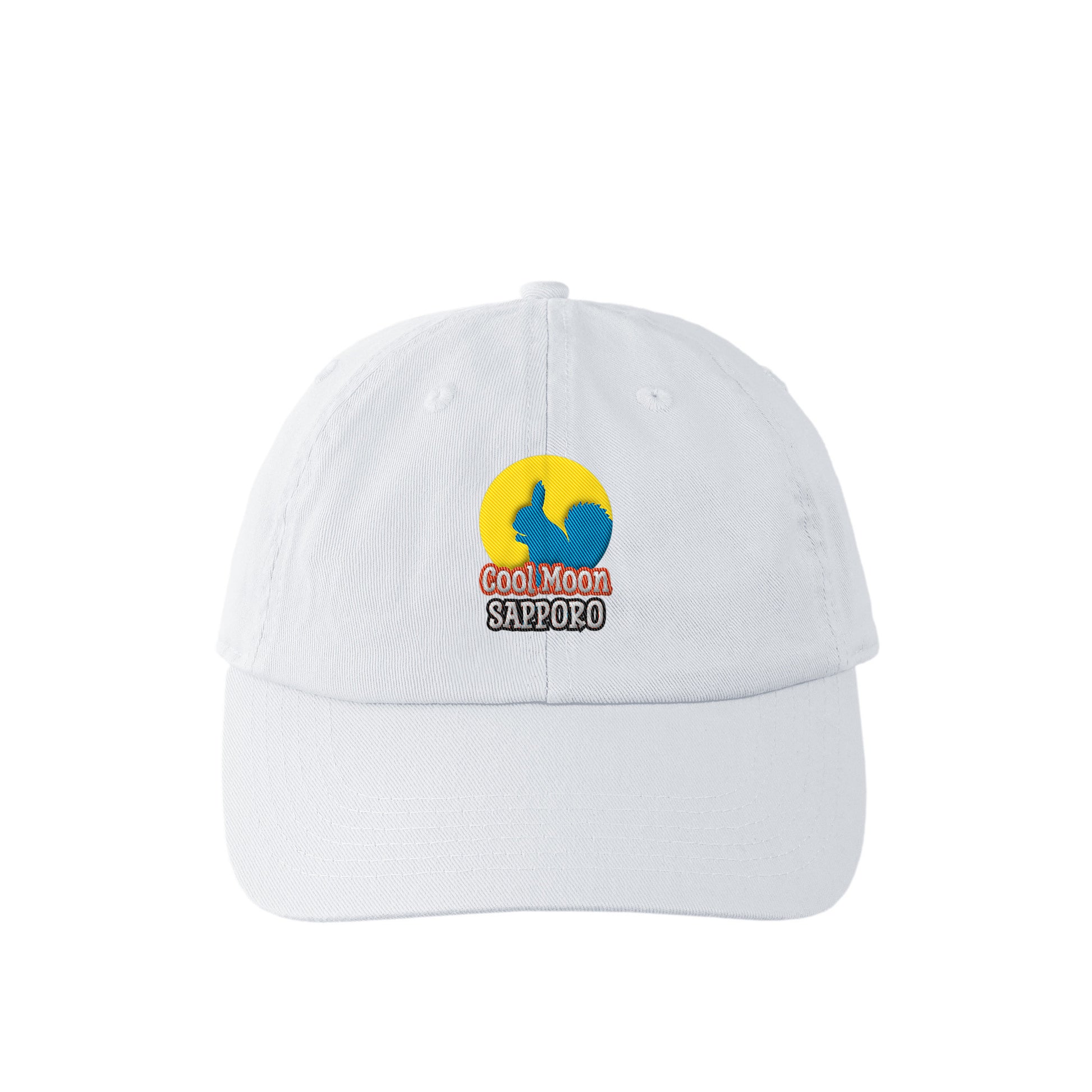 ベースボールキャップ ロゴ white image