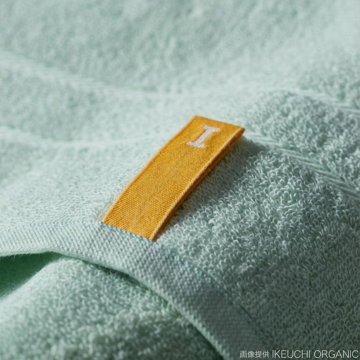 オーガニック フェイスタオル mint image