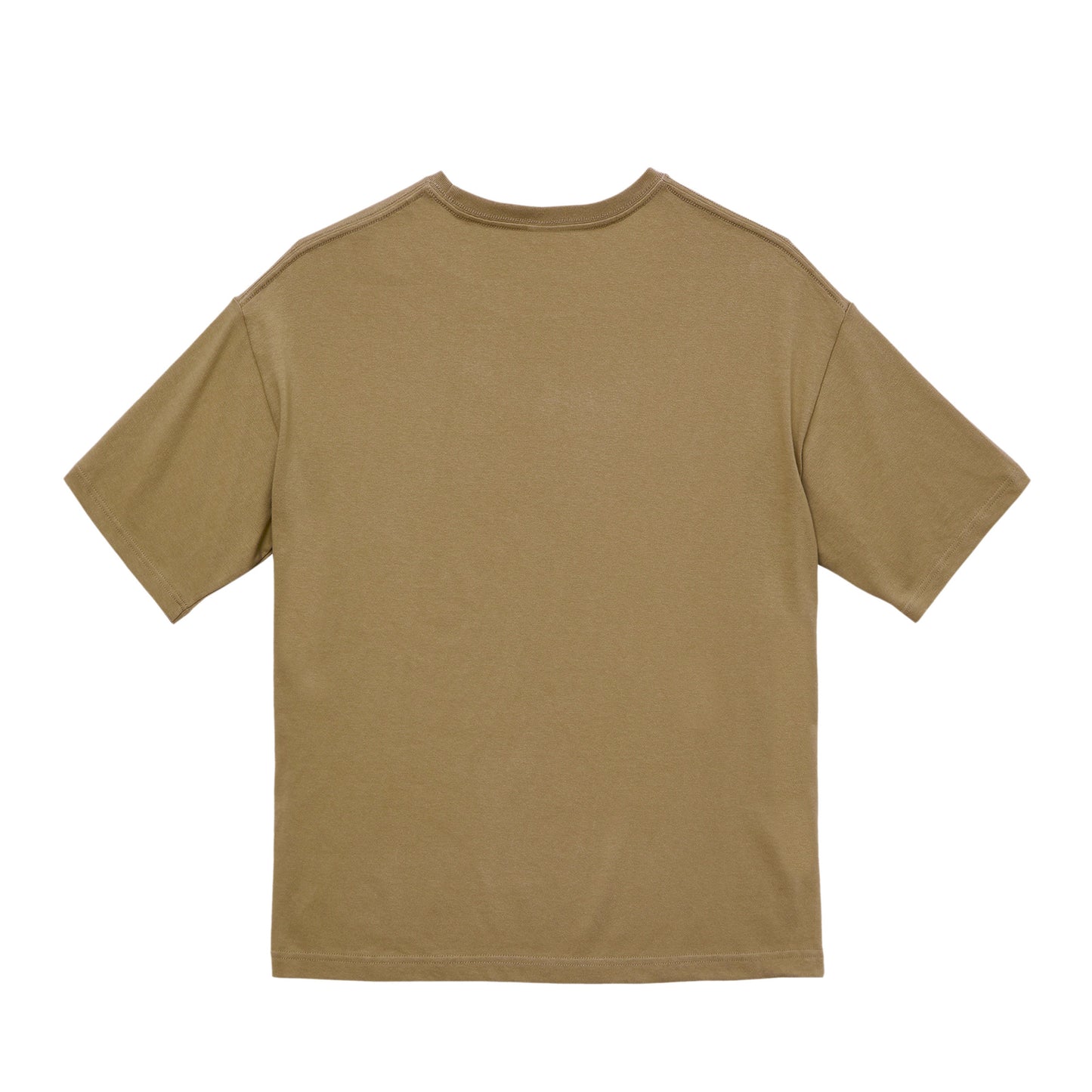 シンプルビッグT　プリント無 sand-khaki image