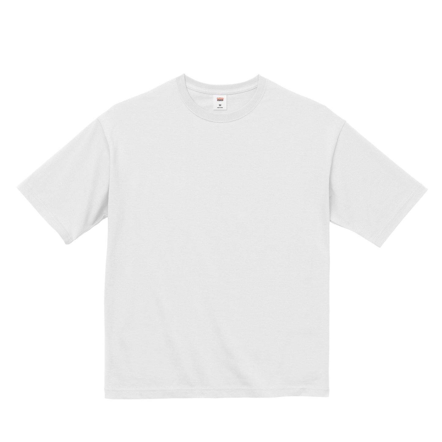 シンプルビッグT　プリント無 white image