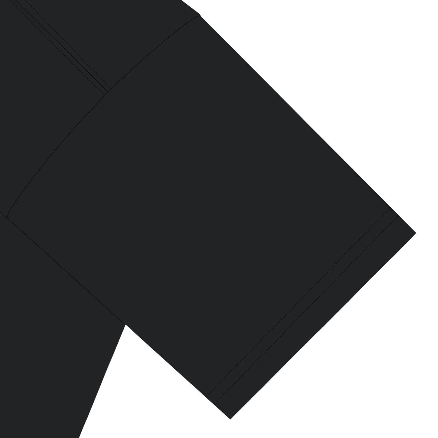 USAコットンTシャツ　プリント無 deep-black image