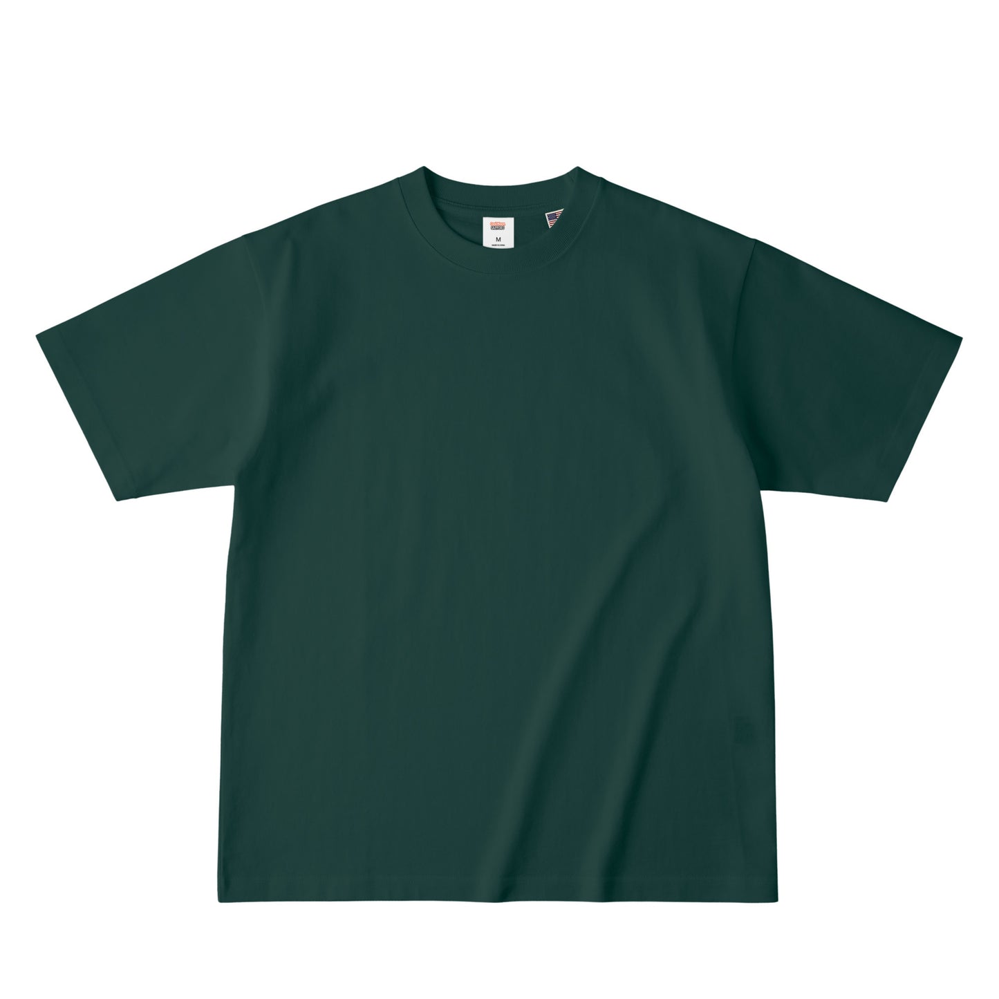 USAコットンTシャツ　プリント無 dark-green image