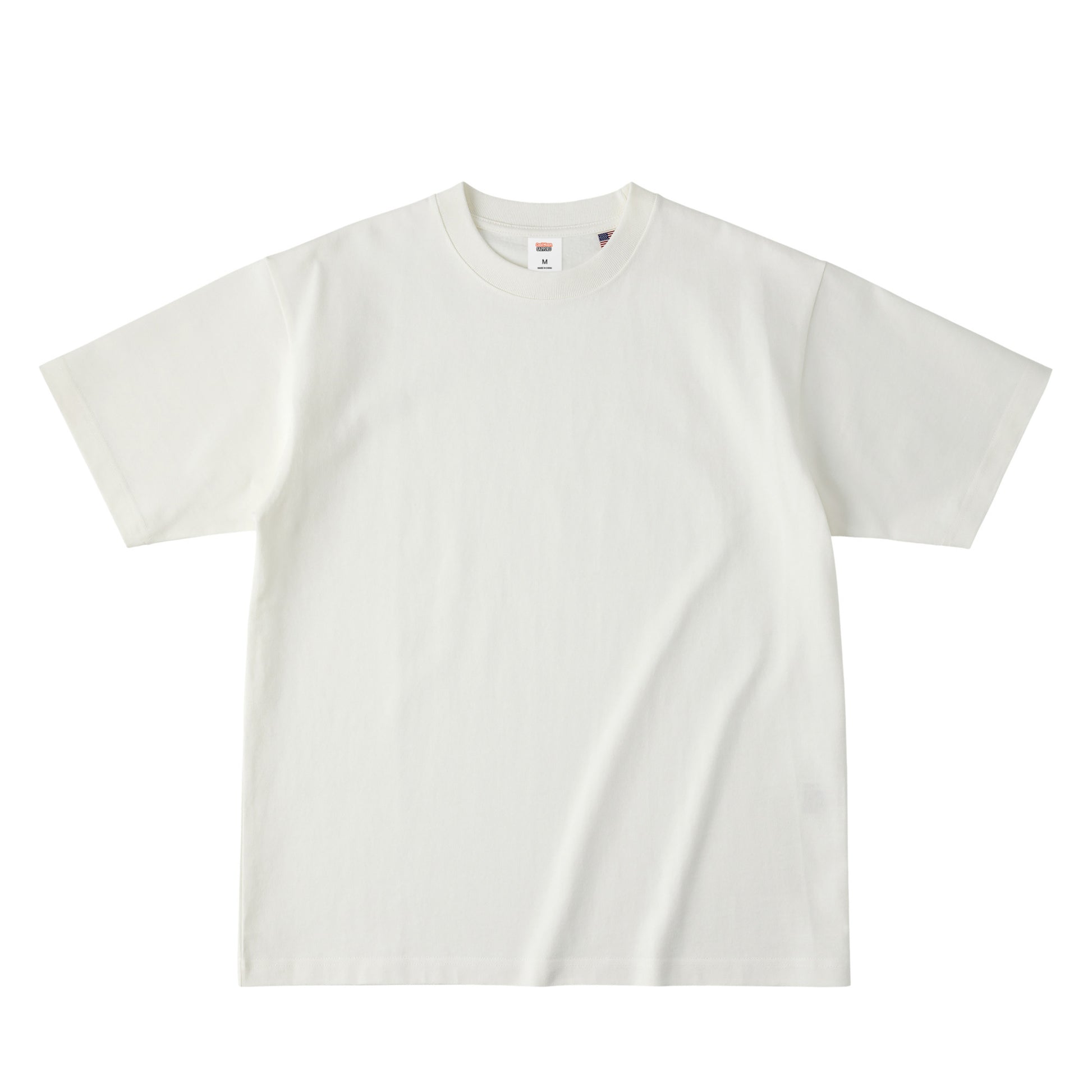 USAコットンTシャツ　プリント無 natural image