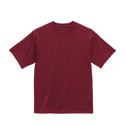 なめらかTシャツ　プリント無 burgundy image