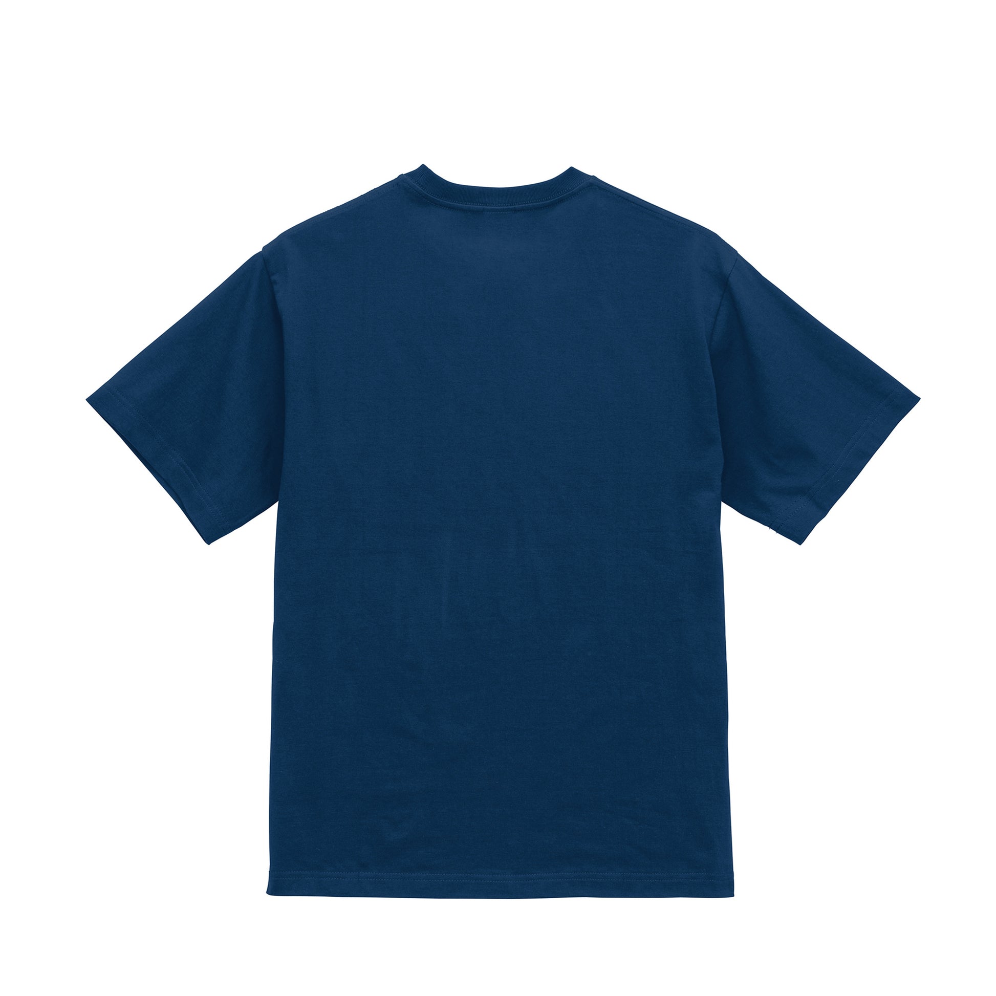 なめらかTシャツ　プリント無 classic-blue image