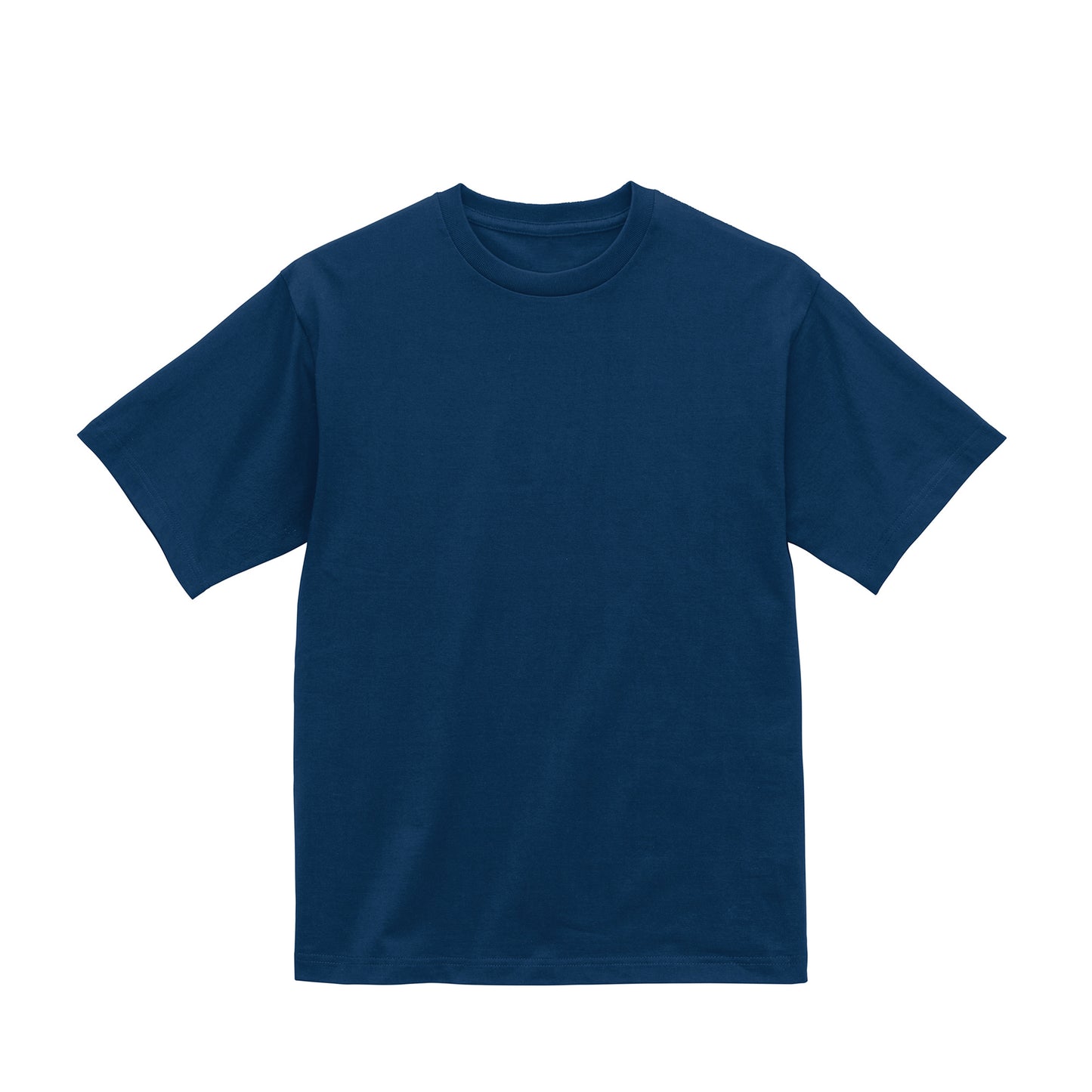 なめらかTシャツ　プリント無 classic-blue image