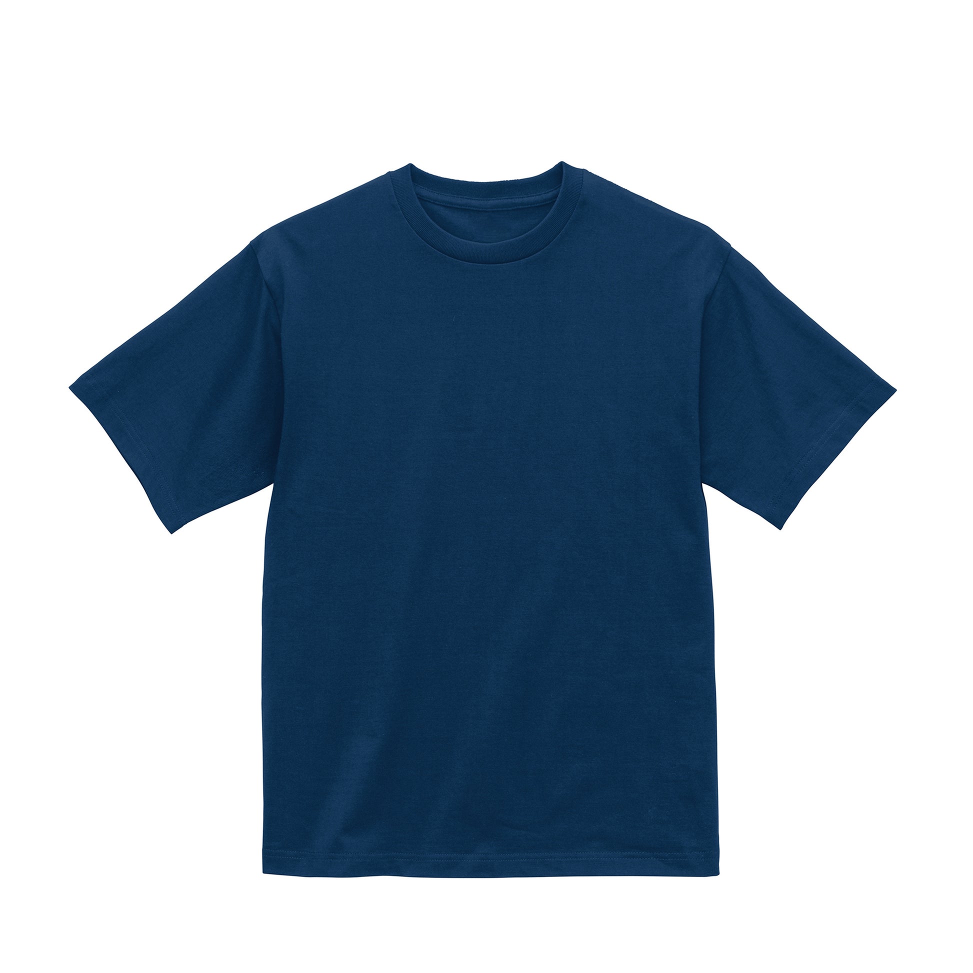 なめらかTシャツ　プリント無 classic-blue image