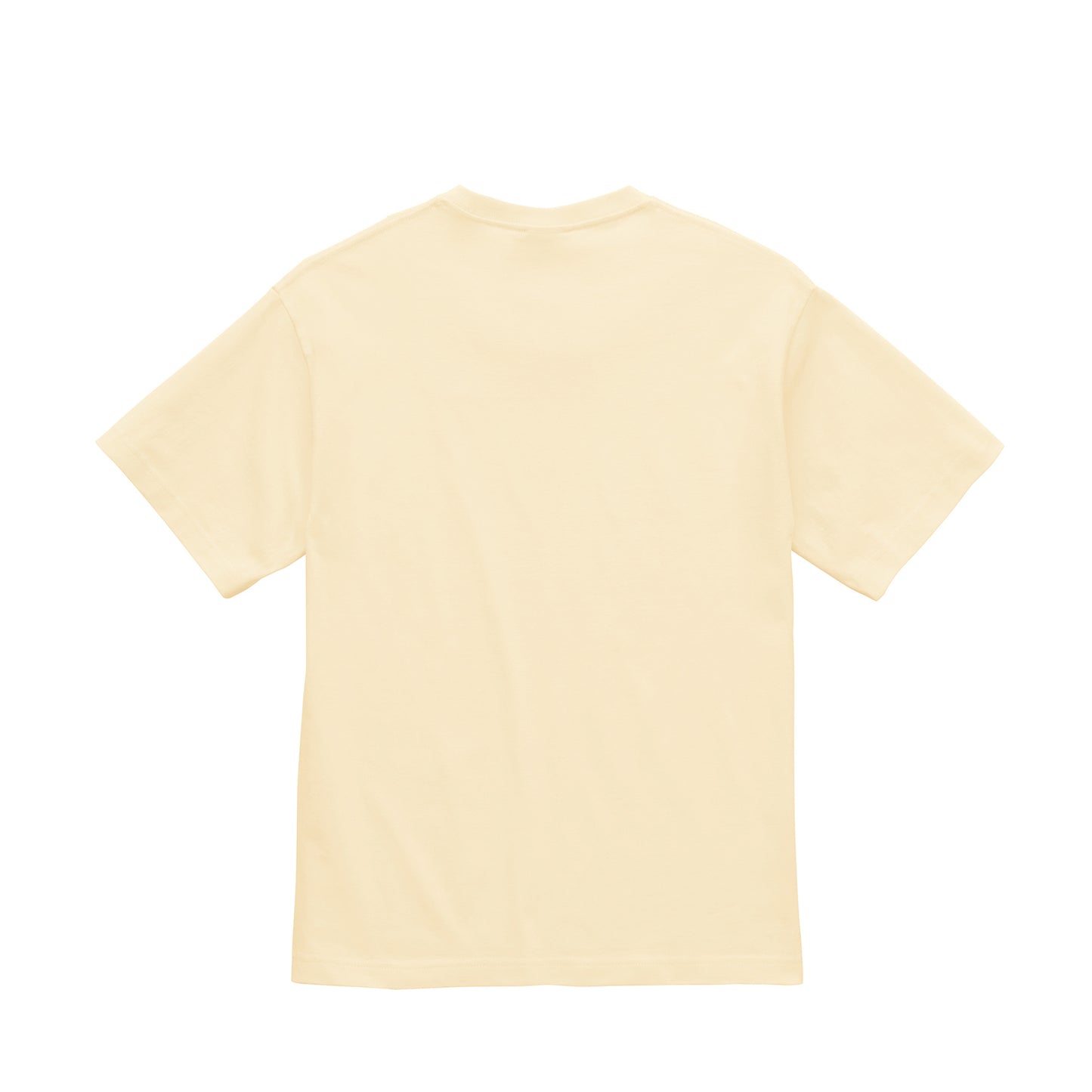 なめらかTシャツ　プリント無 ivory image