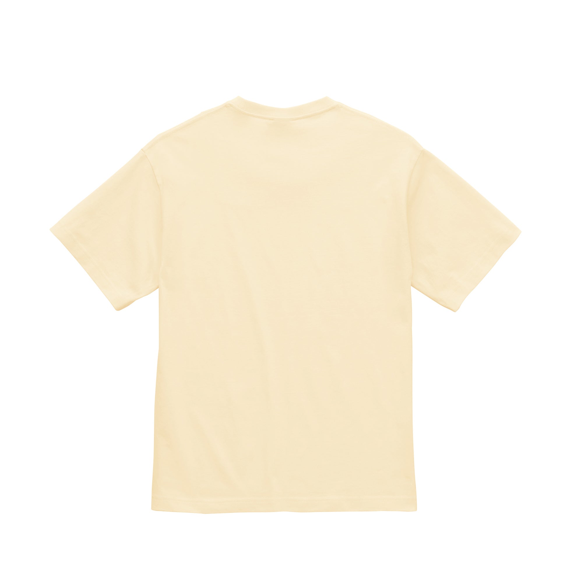 なめらかTシャツ　プリント無 ivory image