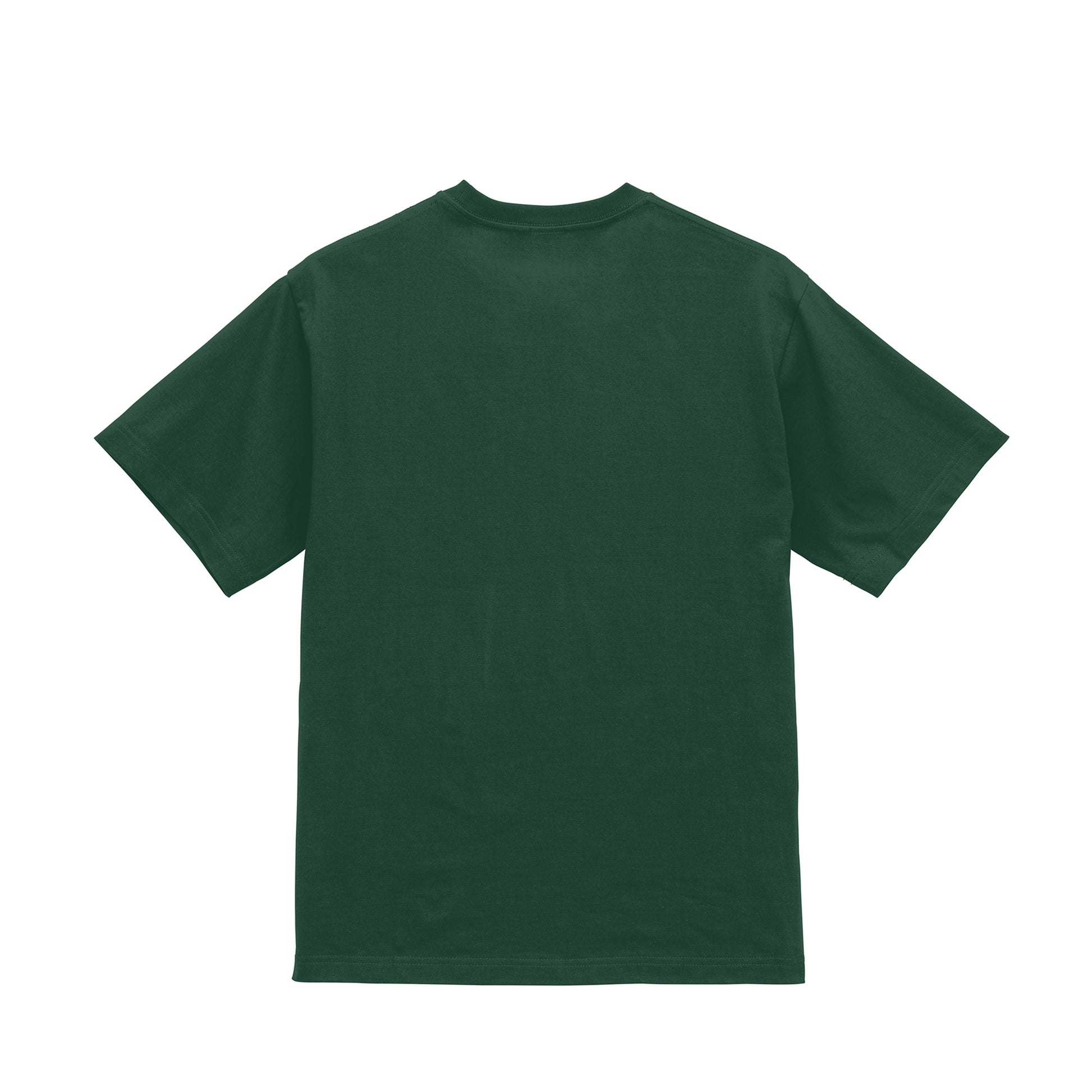 なめらかTシャツ　プリント無 moss-green image