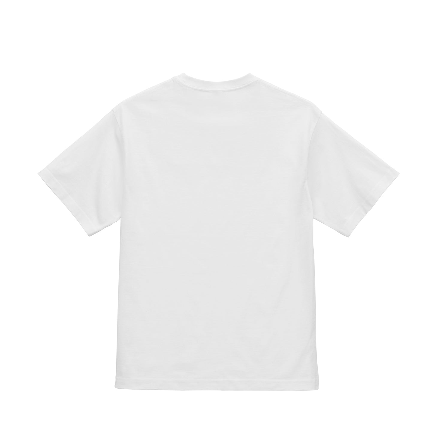 なめらかTシャツ　プリント無 white image