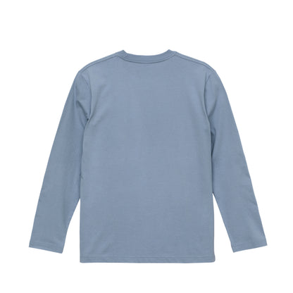 ロングスリーブTシャツ（ロゴ） acid-blue image