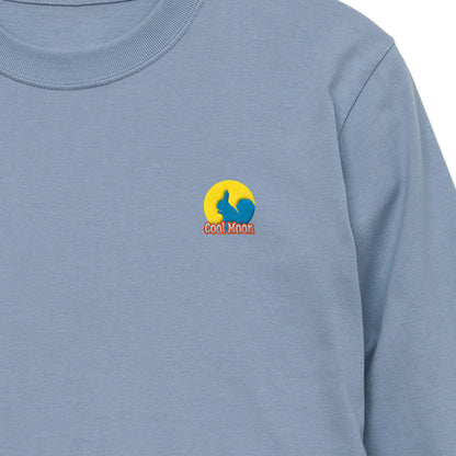 ロングスリーブTシャツ（ロゴ） acid-blue image