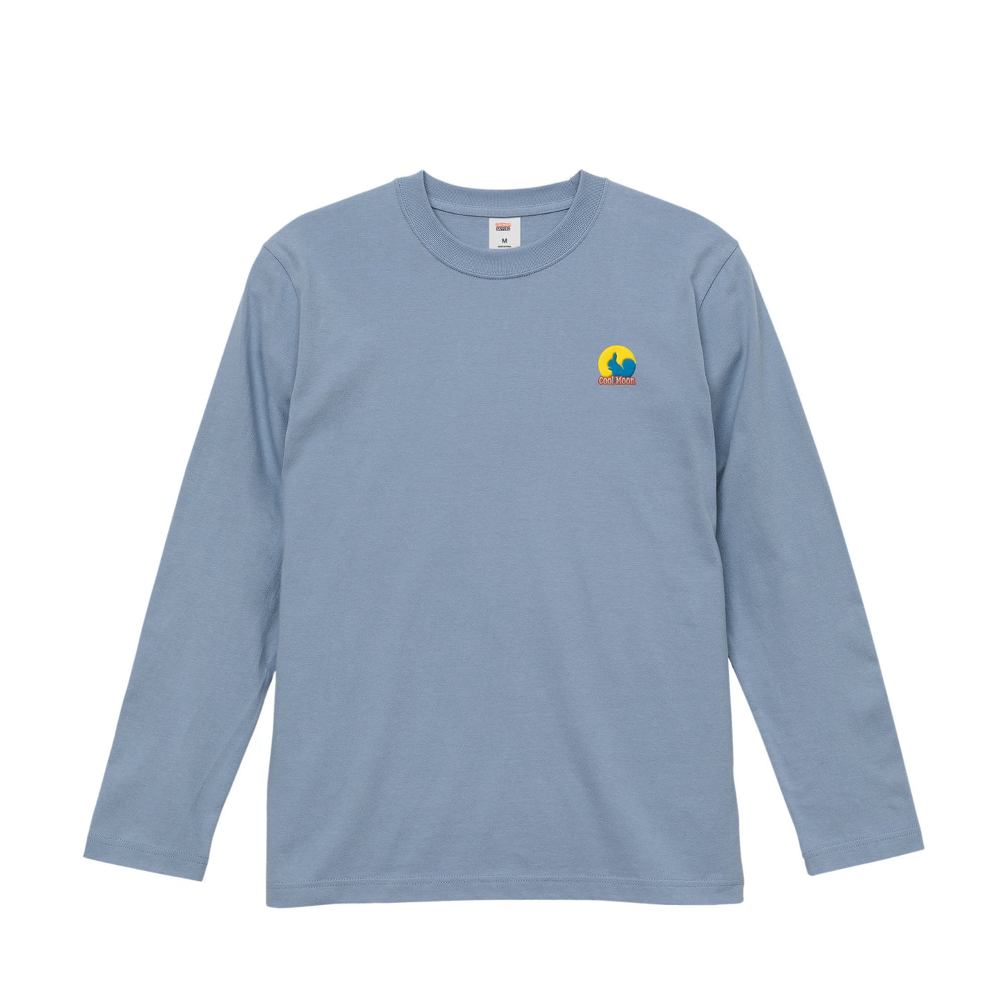 ロングスリーブTシャツ（ロゴ） acid-blue image