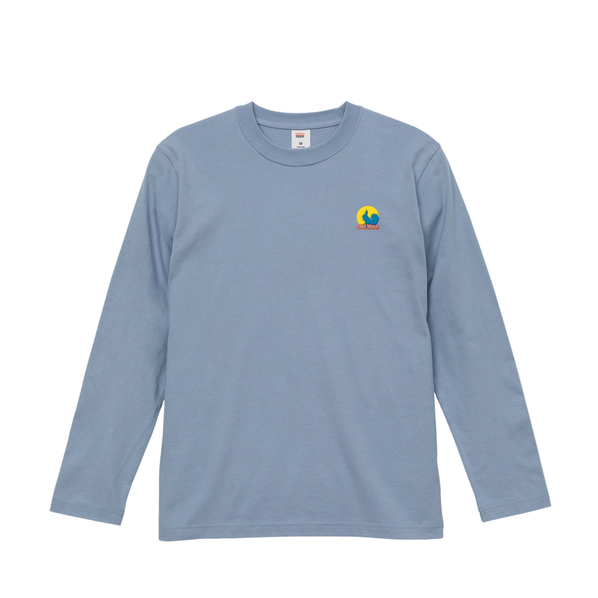 ロングスリーブTシャツ（ロゴ） acid-blue image