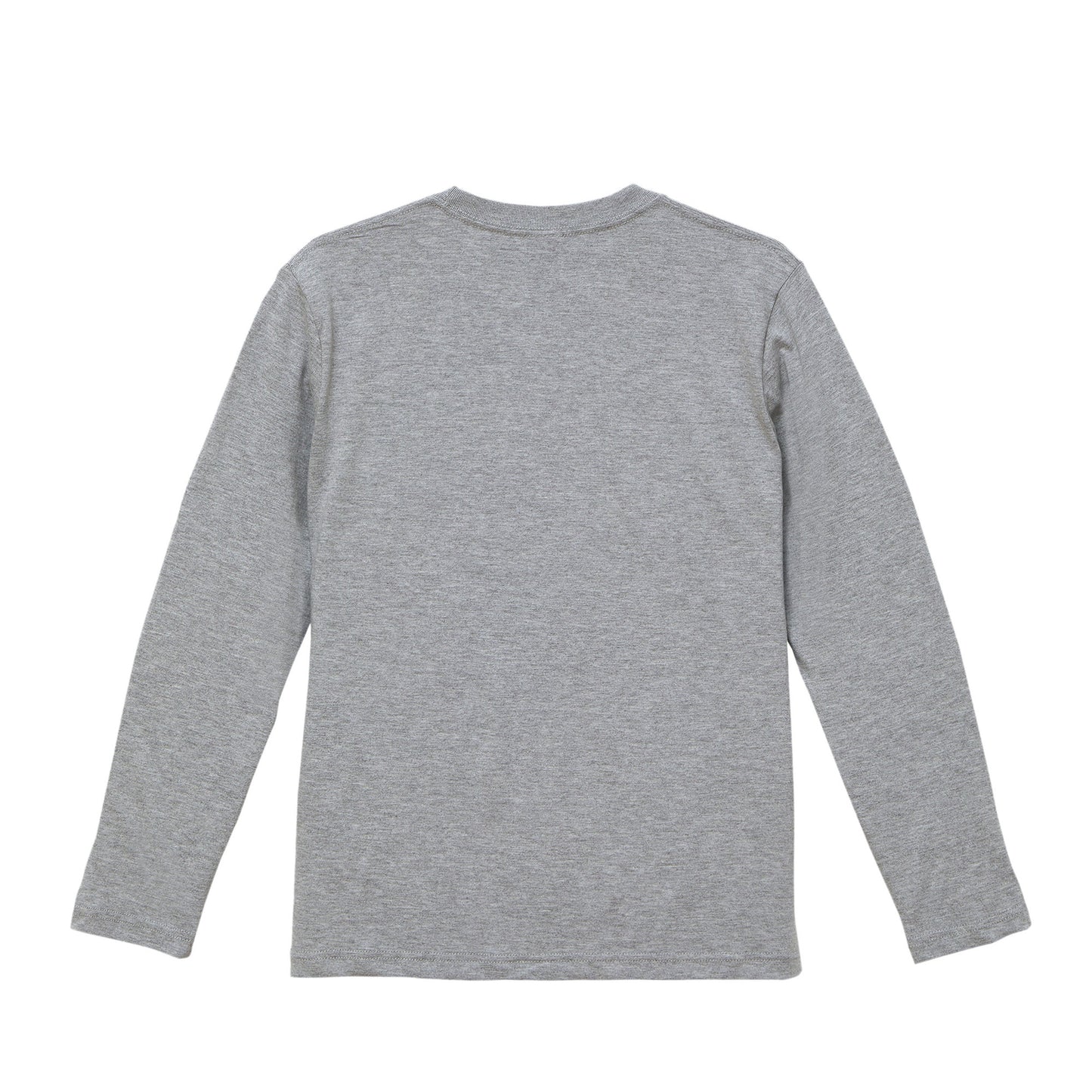 ロングスリーブTシャツ（ロゴ） mixed-gray image