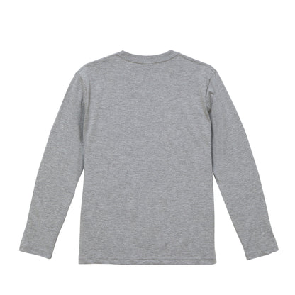ロングスリーブTシャツ（ロゴ） mixed-gray image