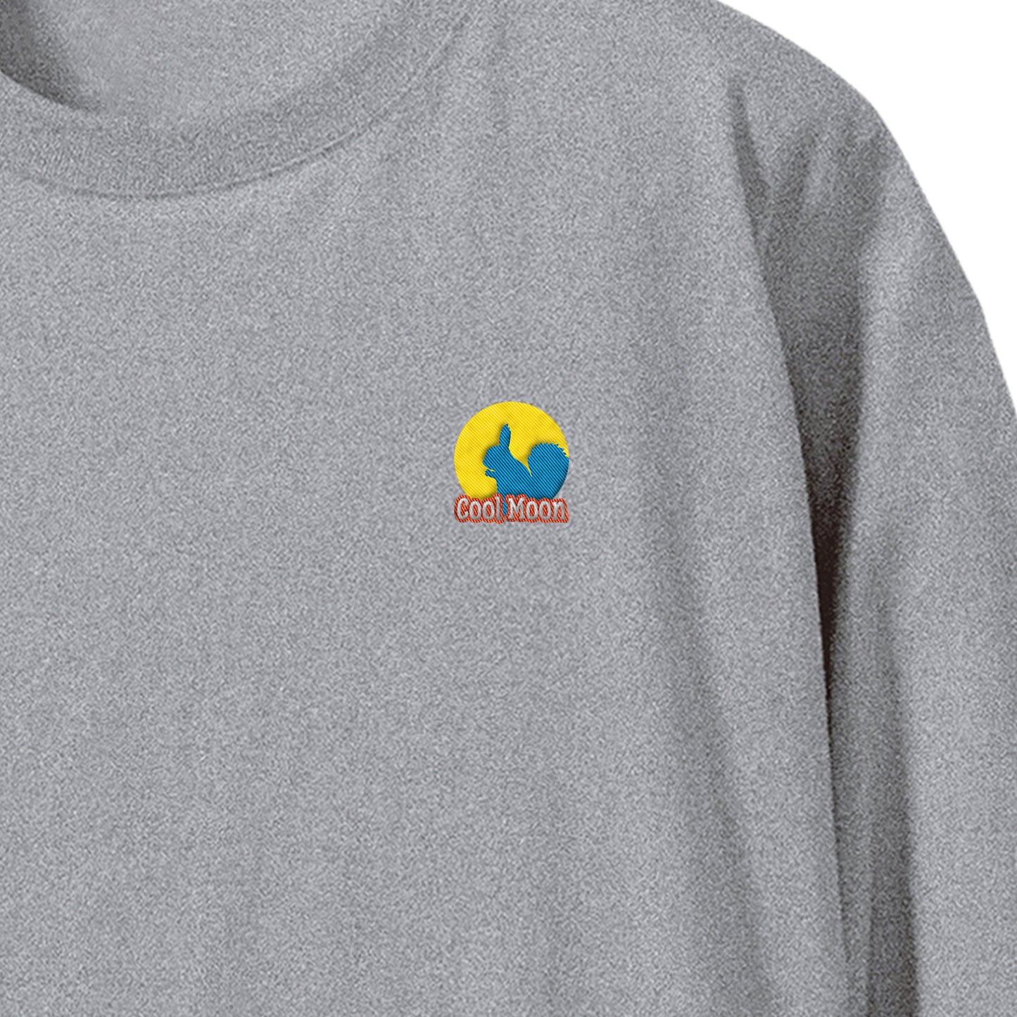 ロングスリーブTシャツ（ロゴ） mixed-gray image