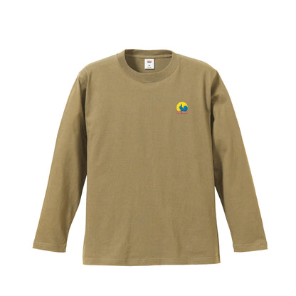 ロングスリーブTシャツ（ロゴ） sand-khaki image
