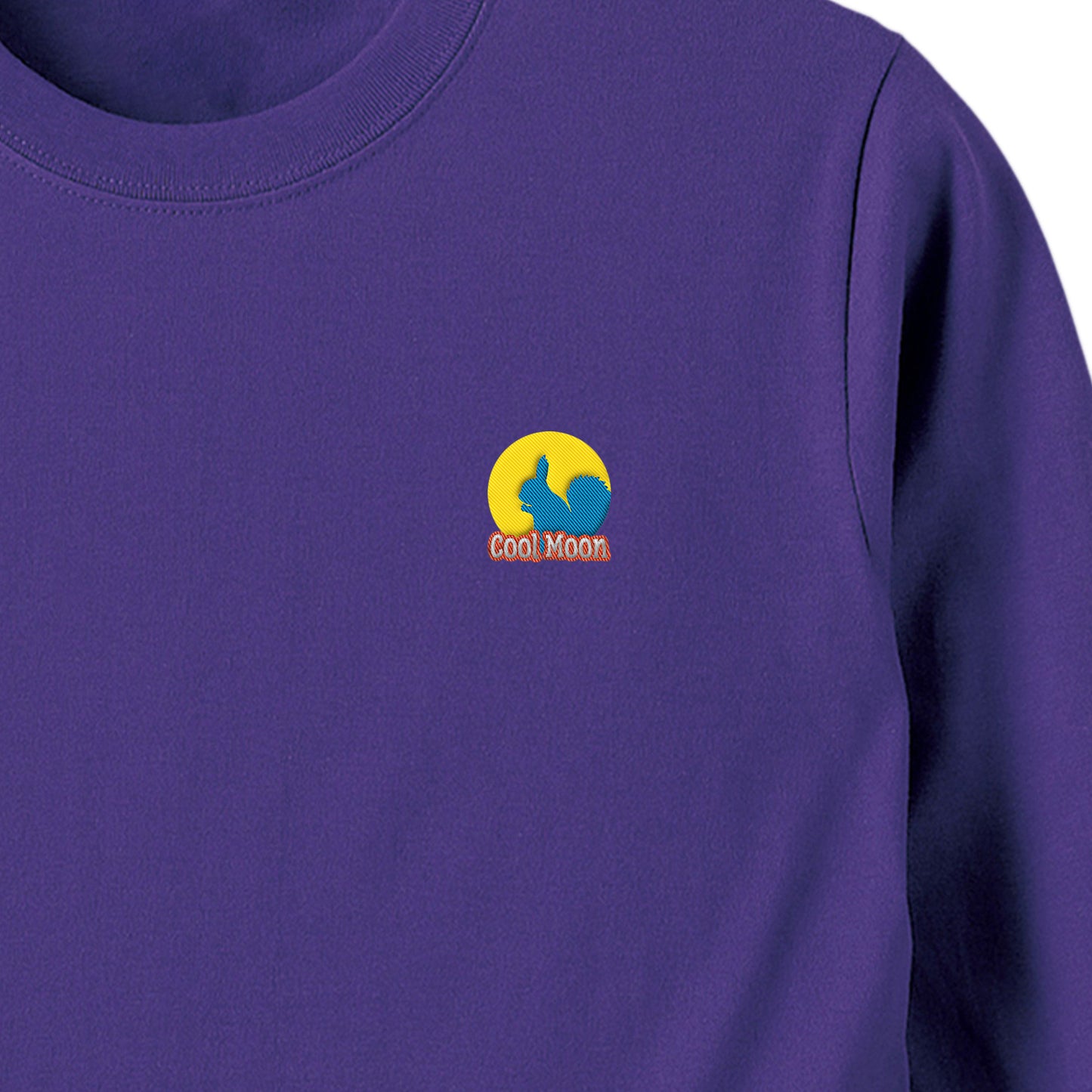 ロングスリーブTシャツ（ロゴ） violet-purple image