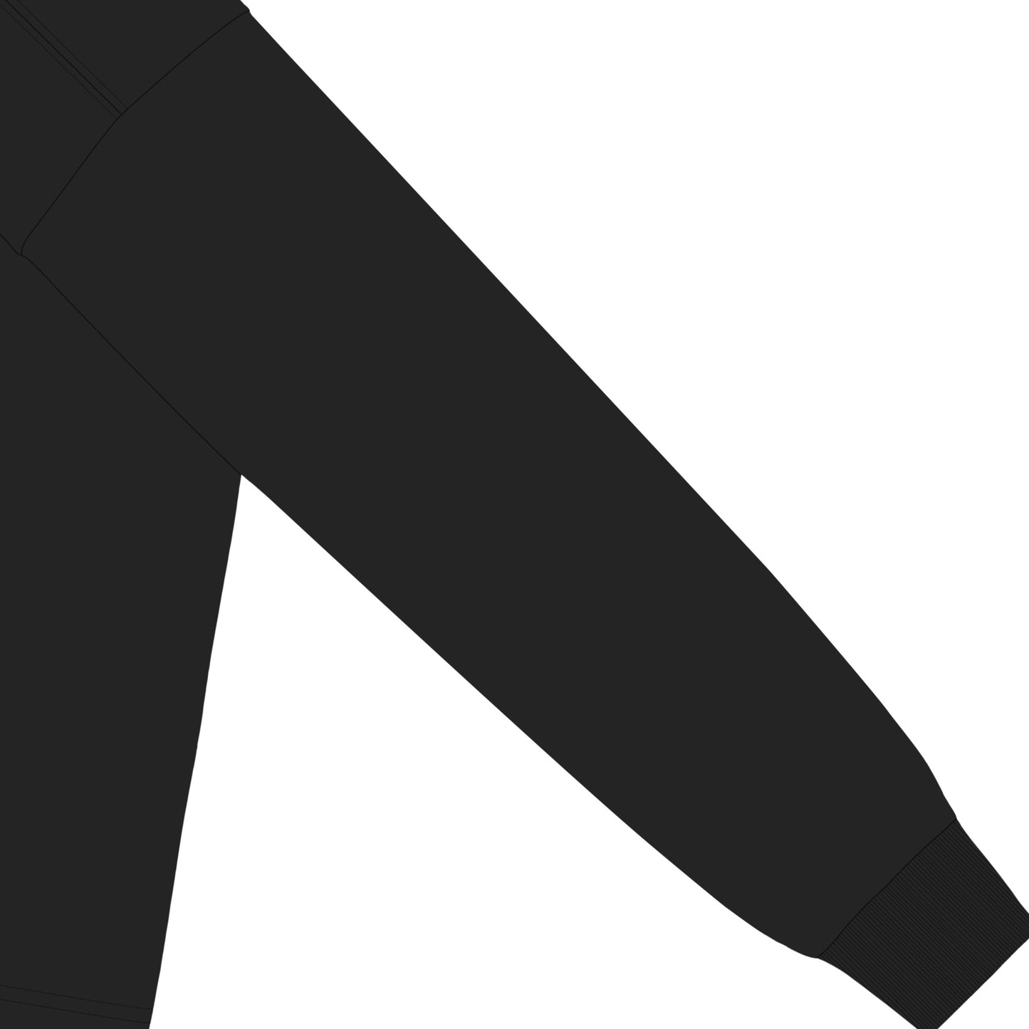 USAコットン　ロングスリーブTシャツ deep-black image