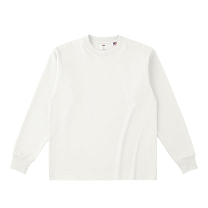 USAコットン　ロングスリーブTシャツ natural image