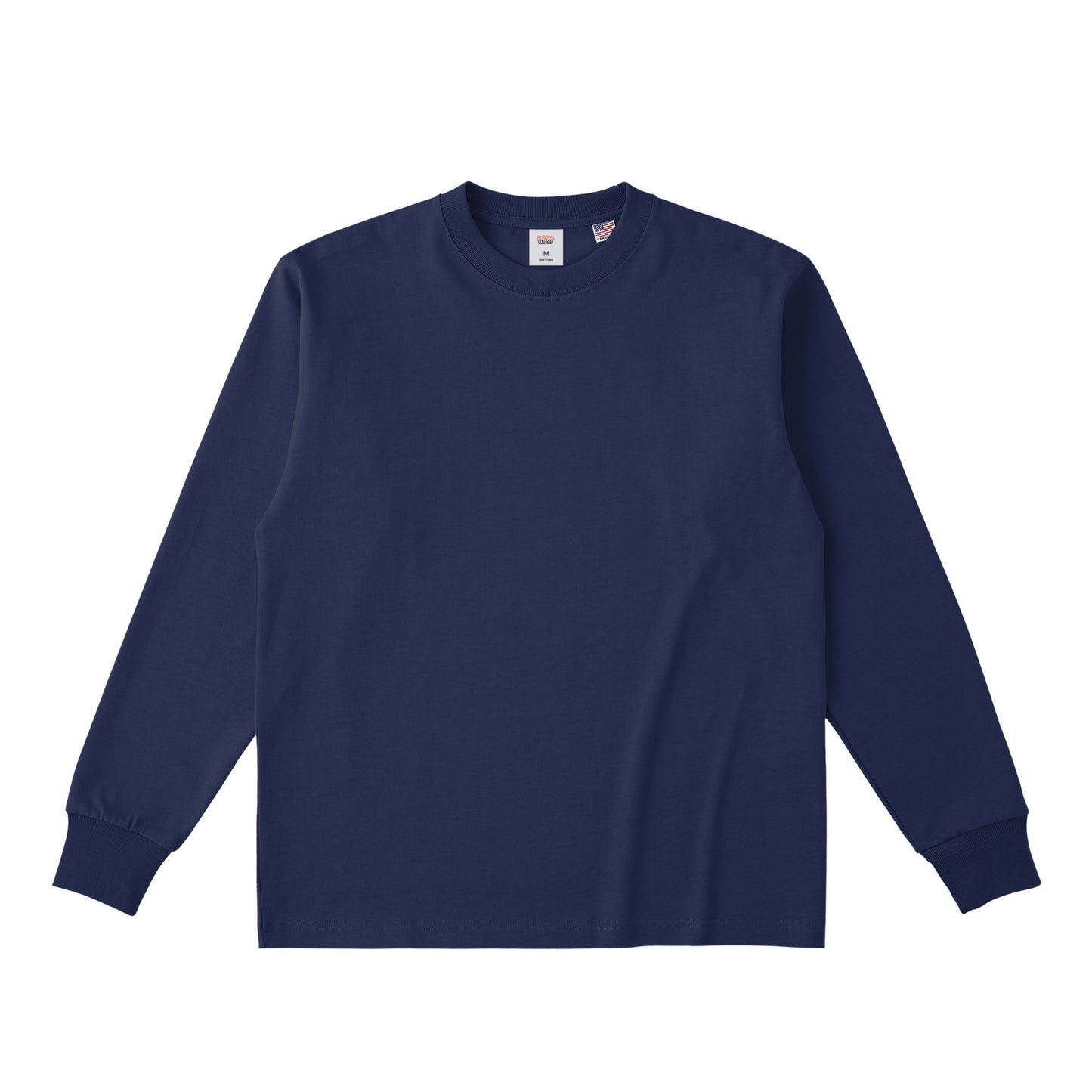 USAコットン　ロングスリーブTシャツ navy image