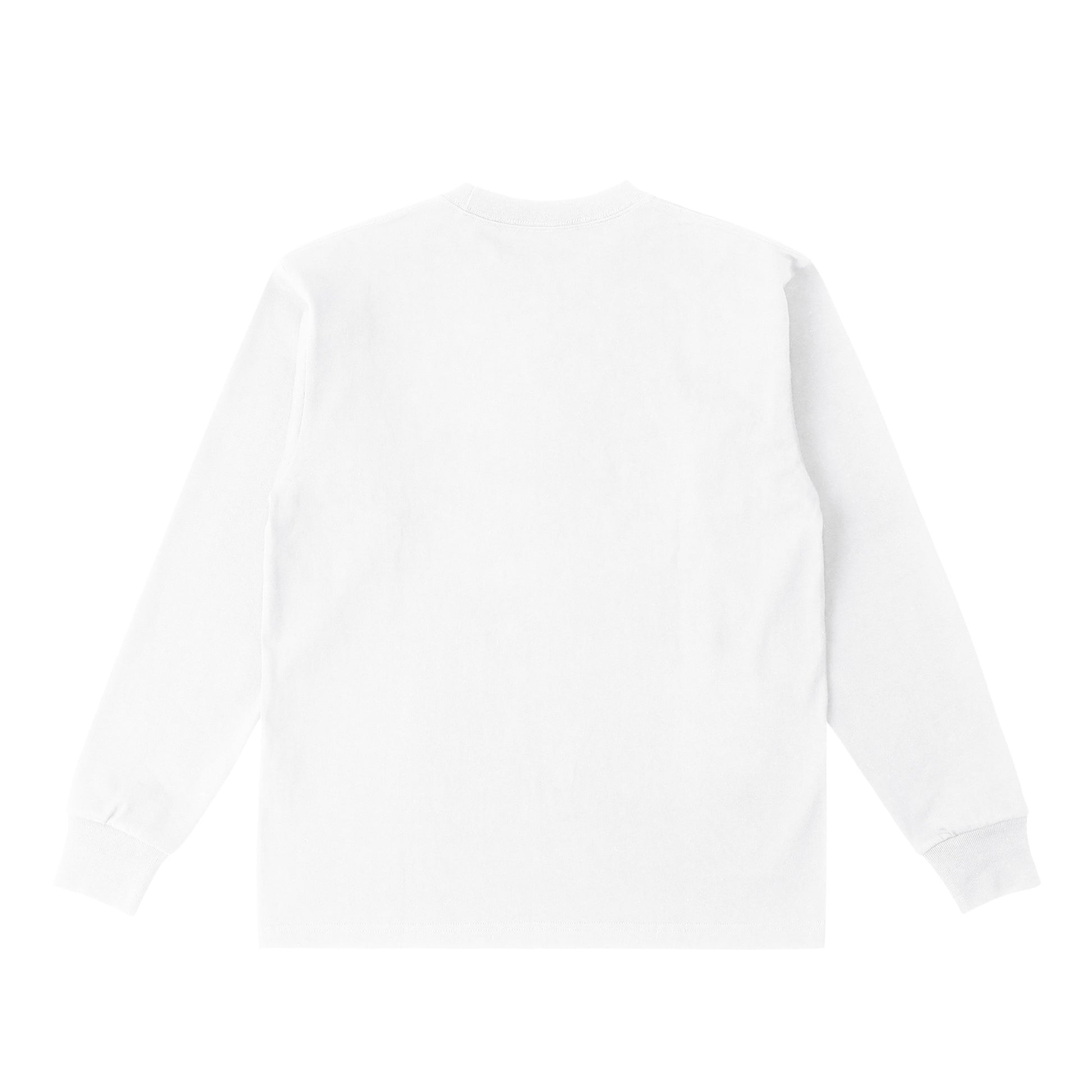 USAコットン　ロングスリーブTシャツ white image