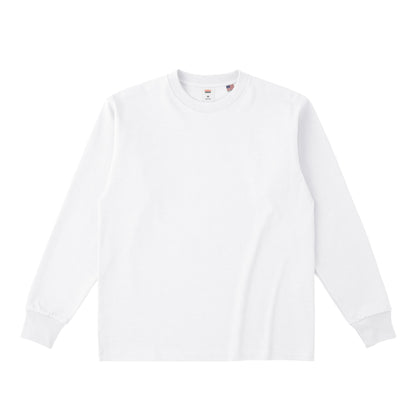USAコットン　ロングスリーブTシャツ white image