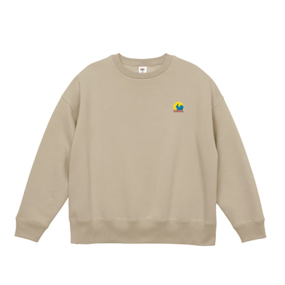ビッグシルエット　スウェット sand-beige image