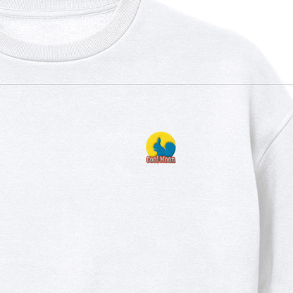 ビッグシルエット　スウェット white image