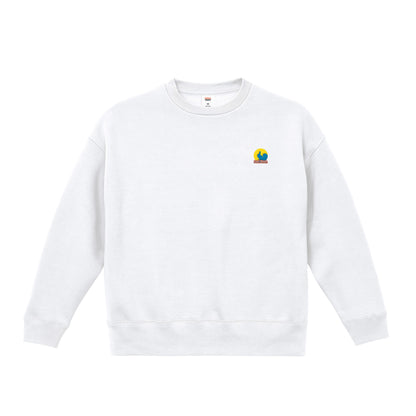 ビッグシルエット　スウェット white image