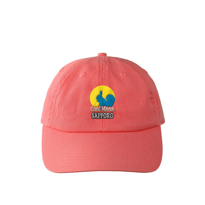 ベースボールキャップ　ロゴ coral image