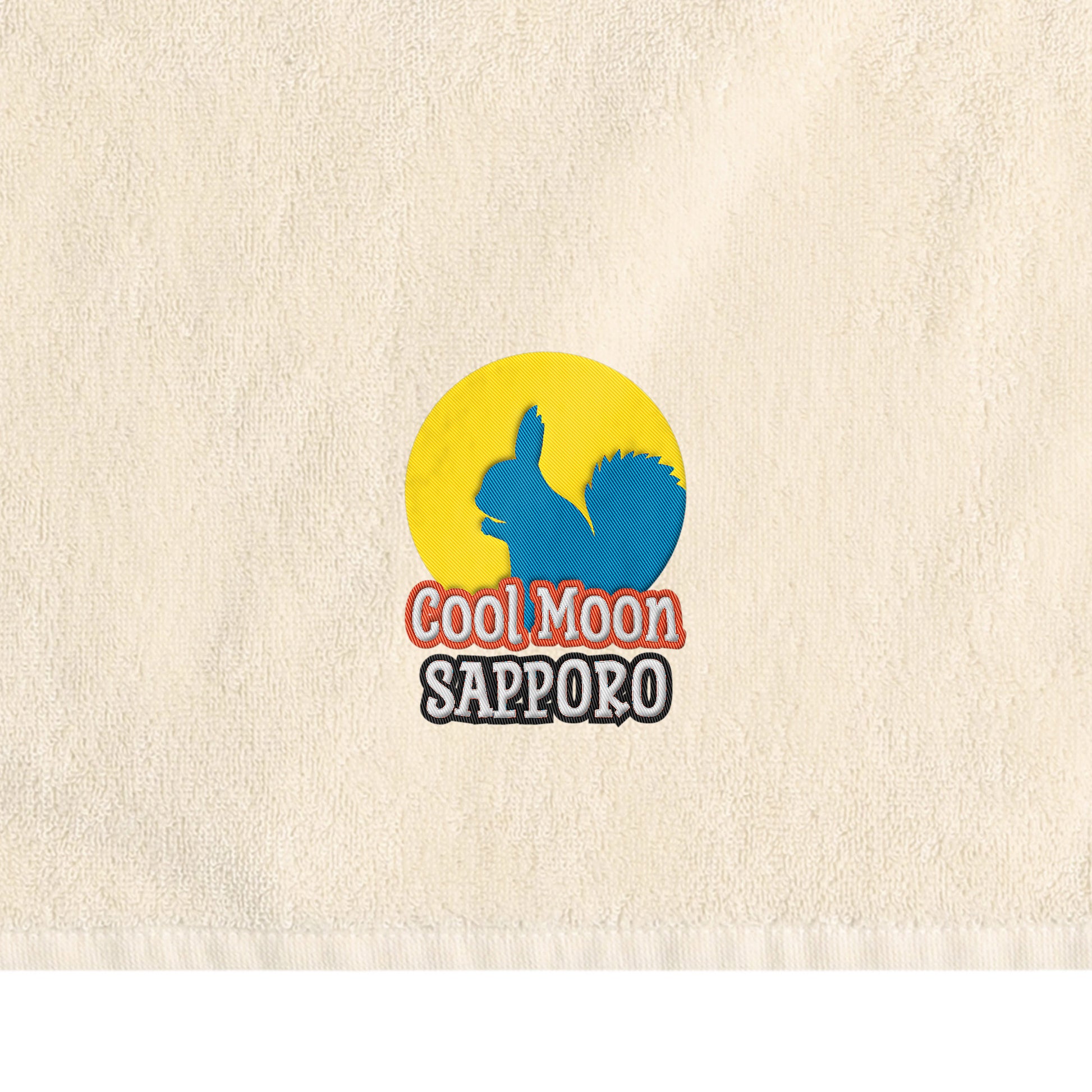 オーガニック　フェイスタオル ivory image