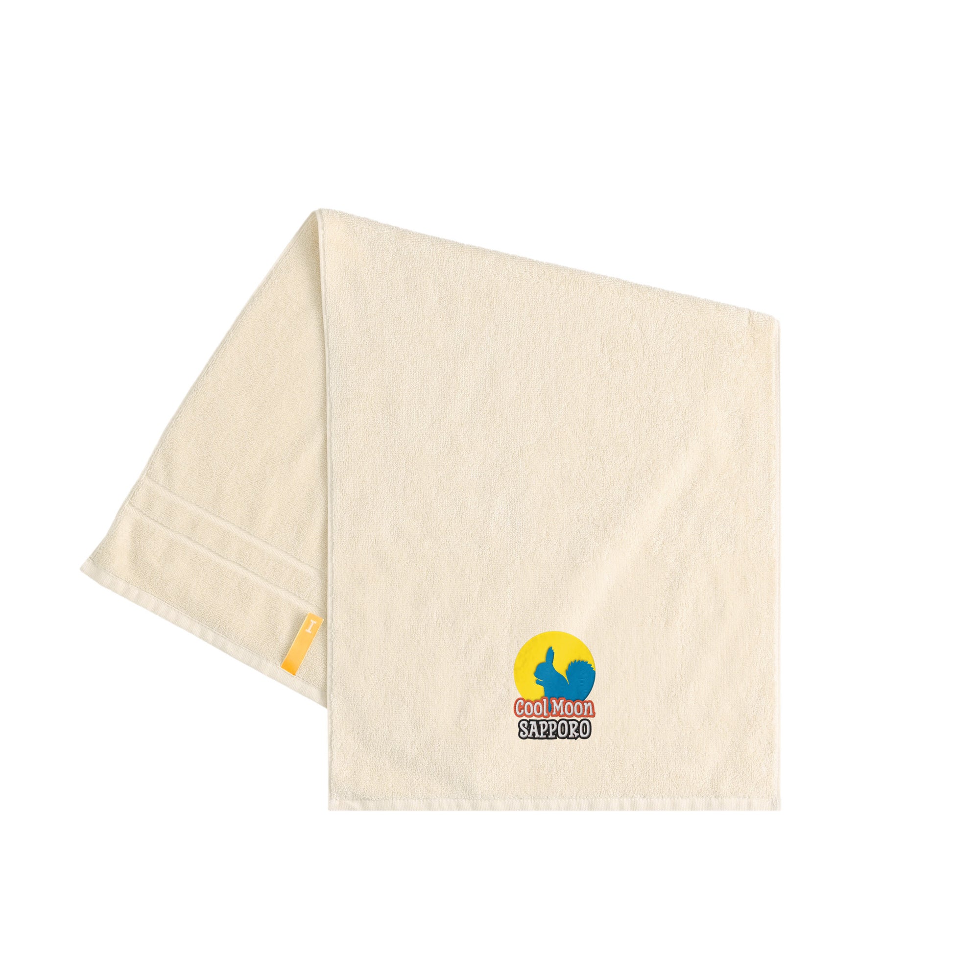 オーガニック　フェイスタオル ivory image