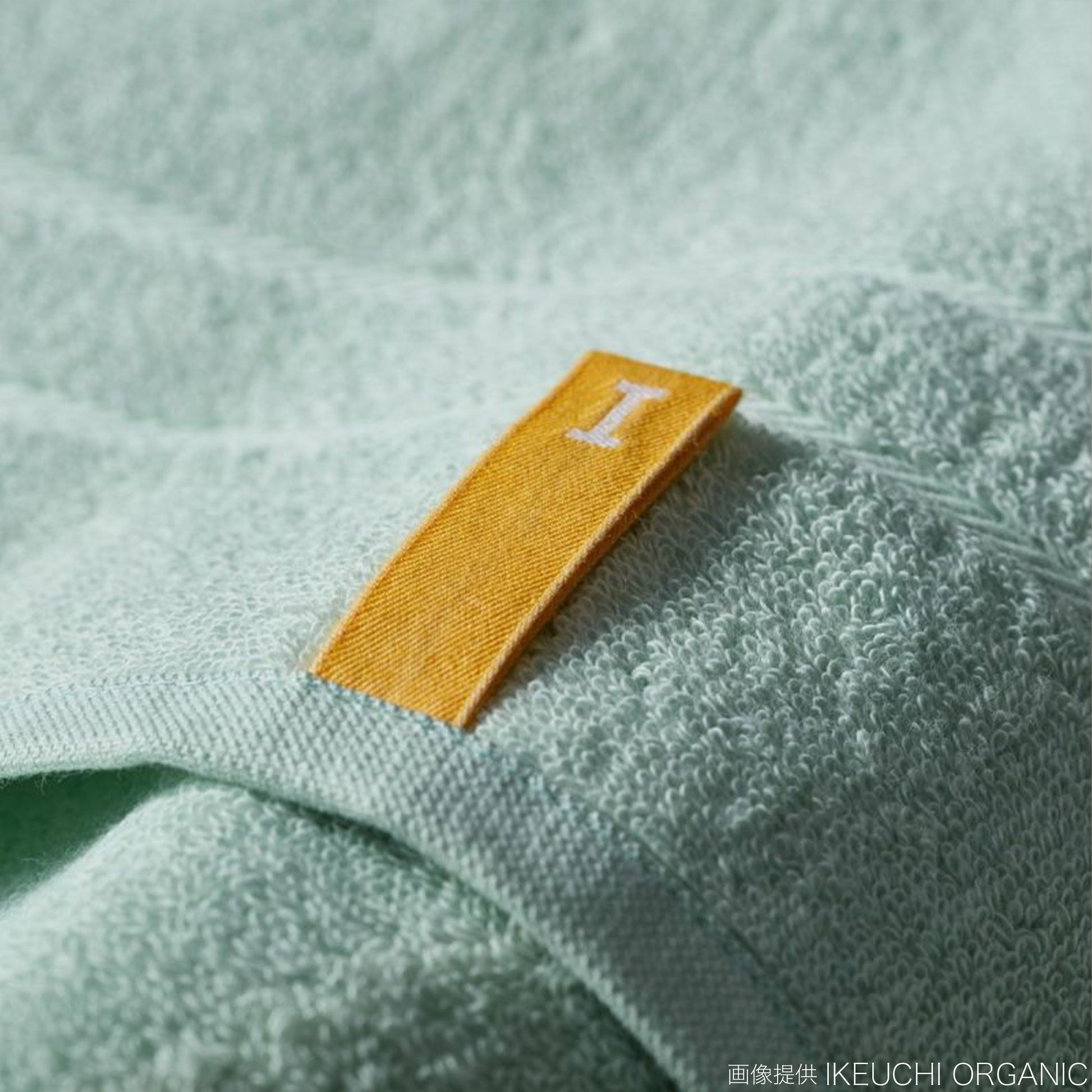 オーガニック　フェイスタオル mint image