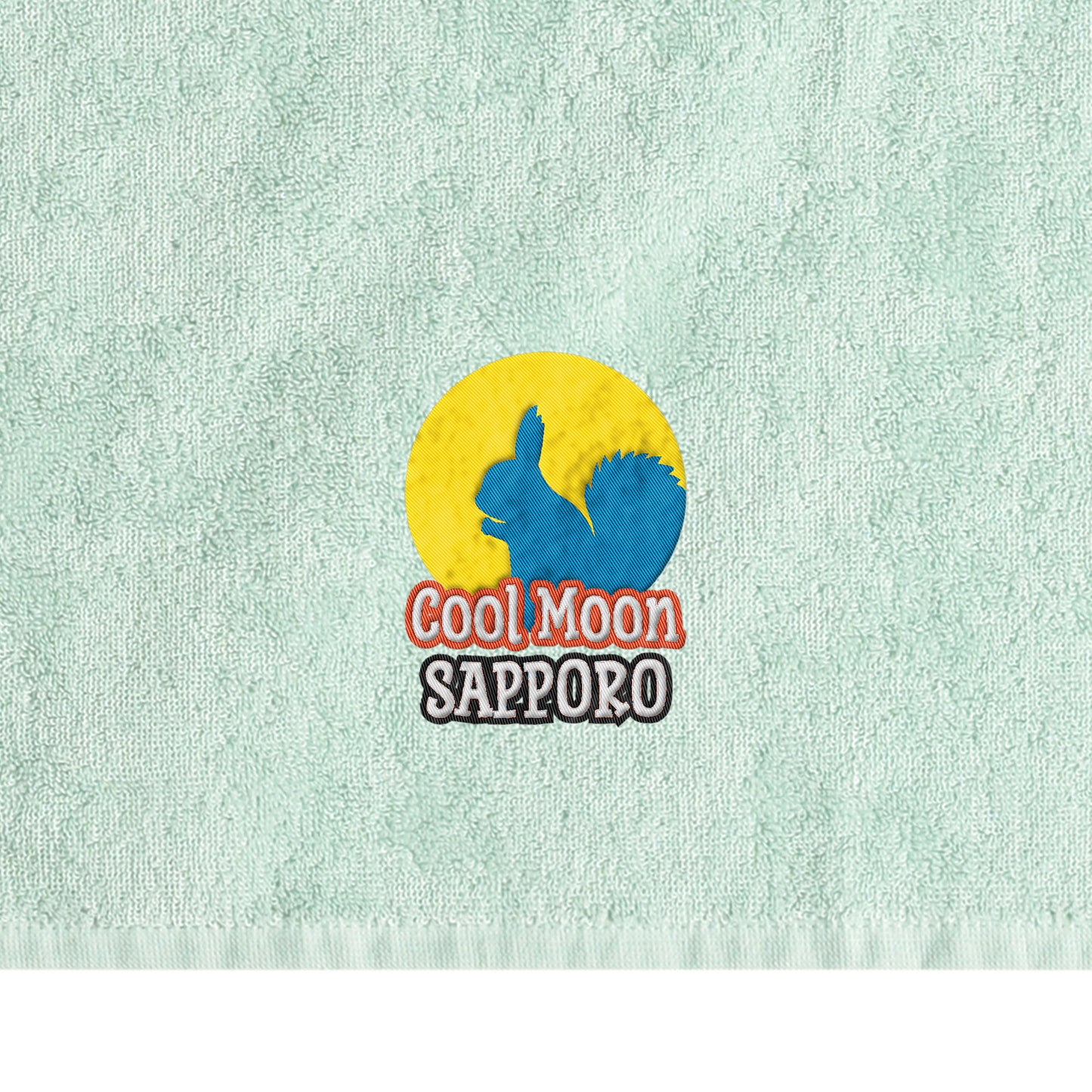 オーガニック　フェイスタオル mint image