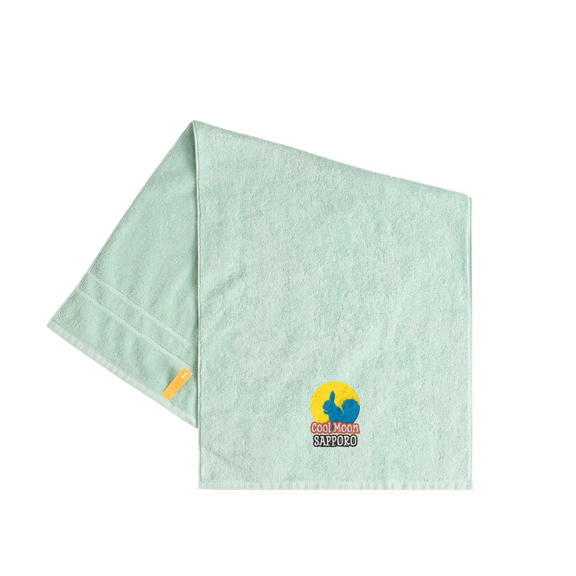 オーガニック　フェイスタオル mint image