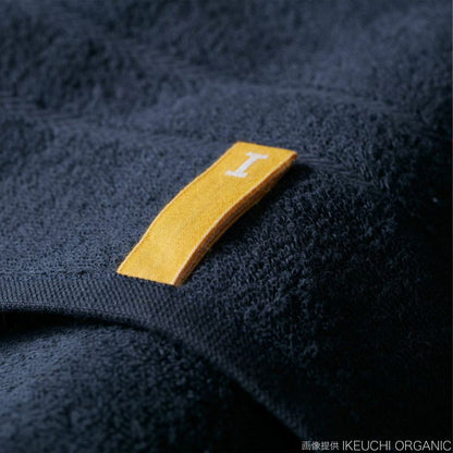 オーガニック　フェイスタオル navy image