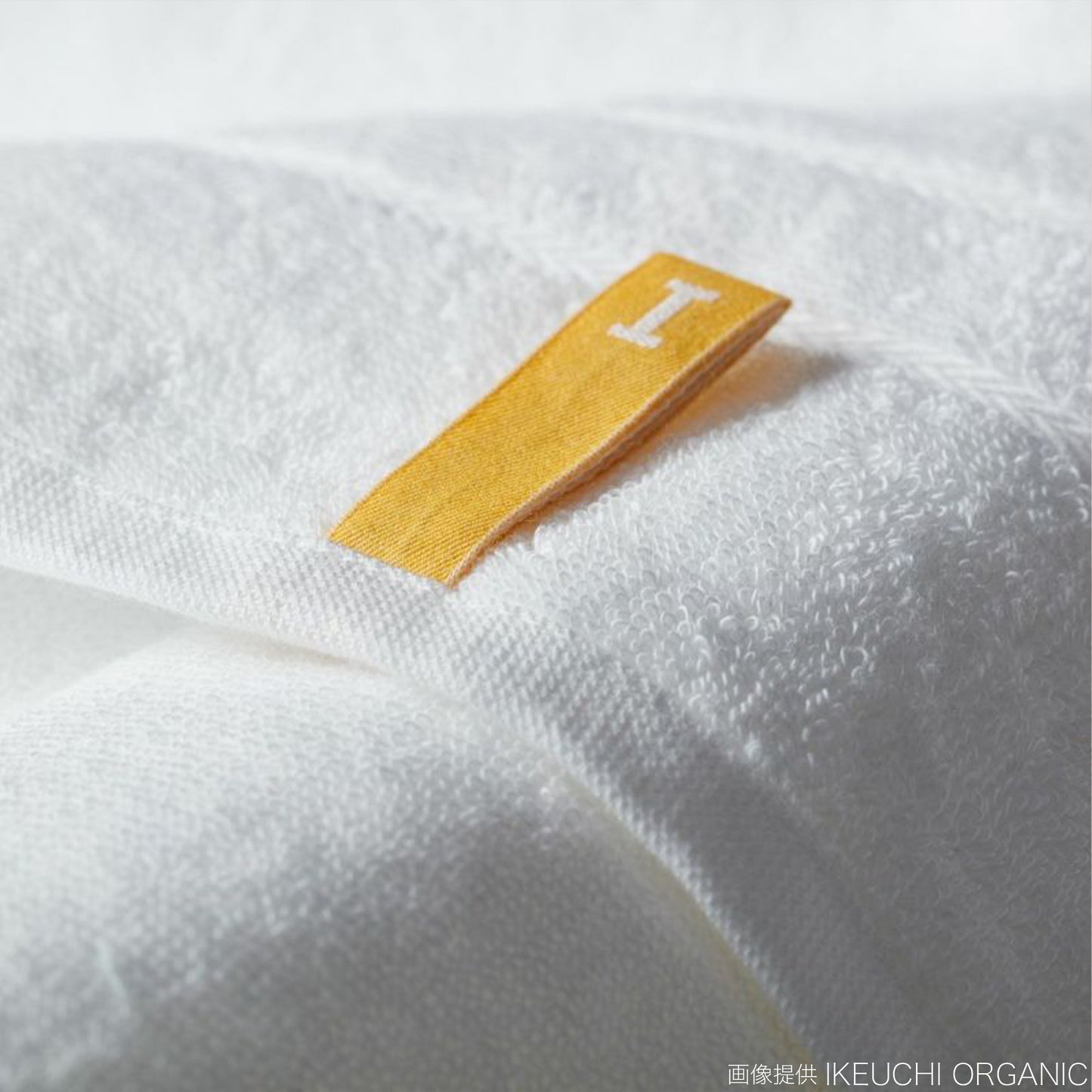 オーガニック　フェイスタオル white image